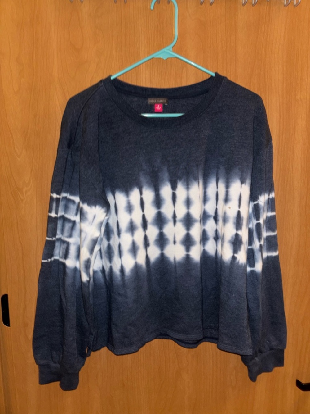 Vince Camuto Dark Blue Knit Crewneck Sweater
